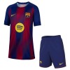 FC Barcelona Hjemme 2025-26 - Barn Draktsett